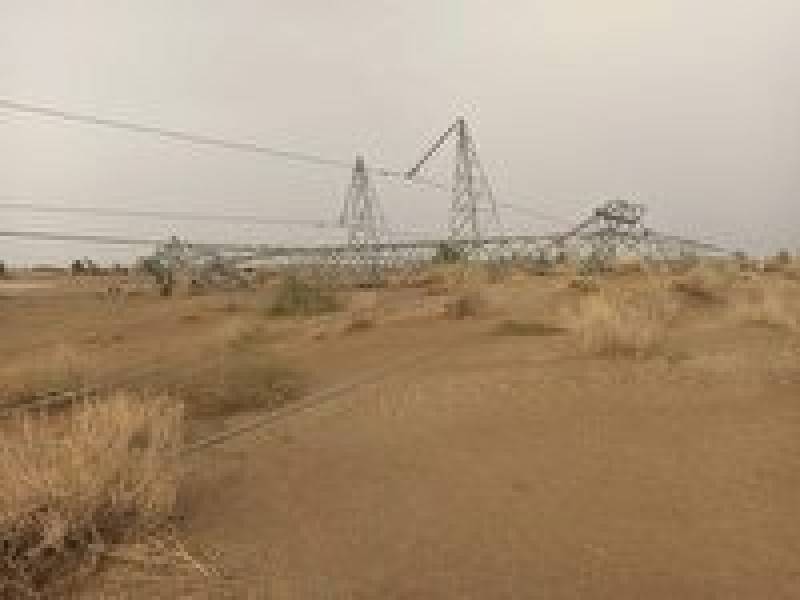 وصل برق مناطق طوفان زده جنوب کرمان